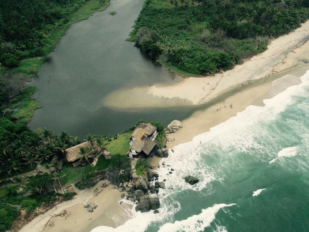 Finca Barlovento Cabana, Tayrona Los Naranjos Eksteriør billede